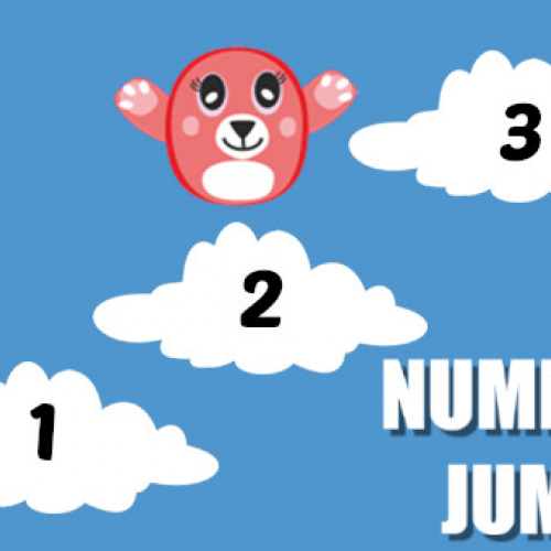 Number Jump Kids Educational Game