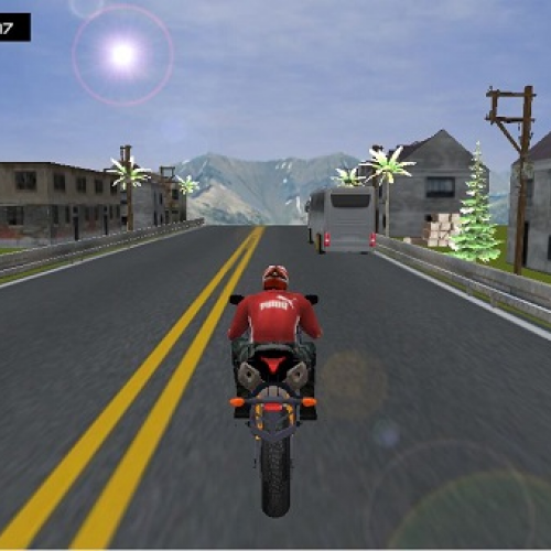 Highway Rider Motorcycle Racer Game