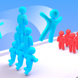 Crowd Stack Race 3D