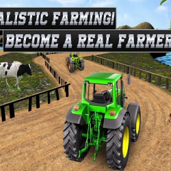 Real Tractor Farming Simulator : Heavy Duty Tractor