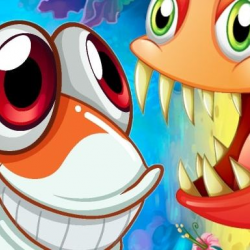 Fish eats a fish