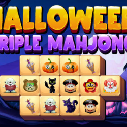 Halloween Triple Mahjong