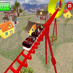 Roller Coaster Crazy Drive Game