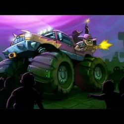 Zombie Smash : Monster Truck Racing Game