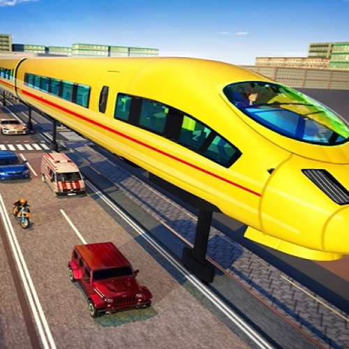 Euro Train Simulator Game 3D