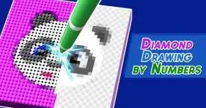 Diamond Drawing By Numbers