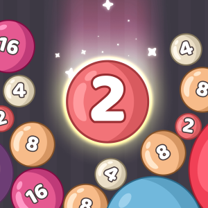 2048 balls number puzzle