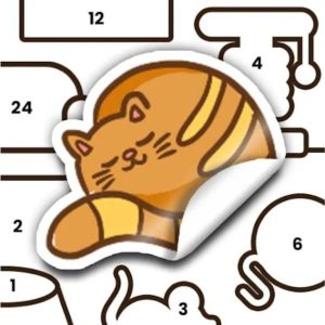 sticker book puzzle